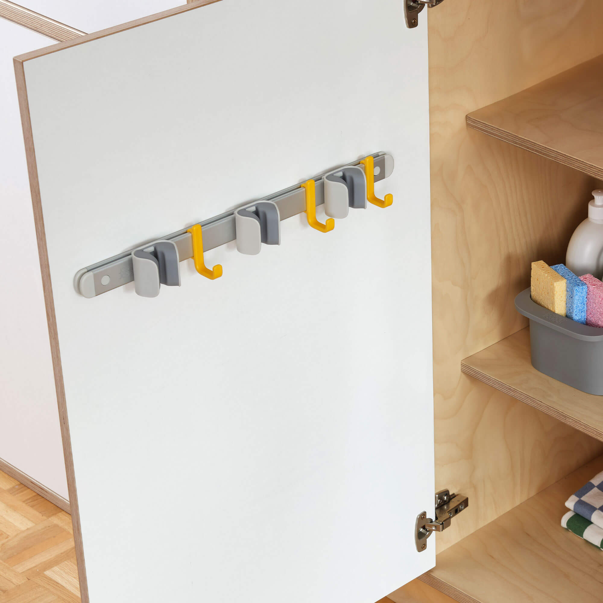 Joseph Joseph Surface Stainless Steel Sink Tidy In Light Stone - View #7