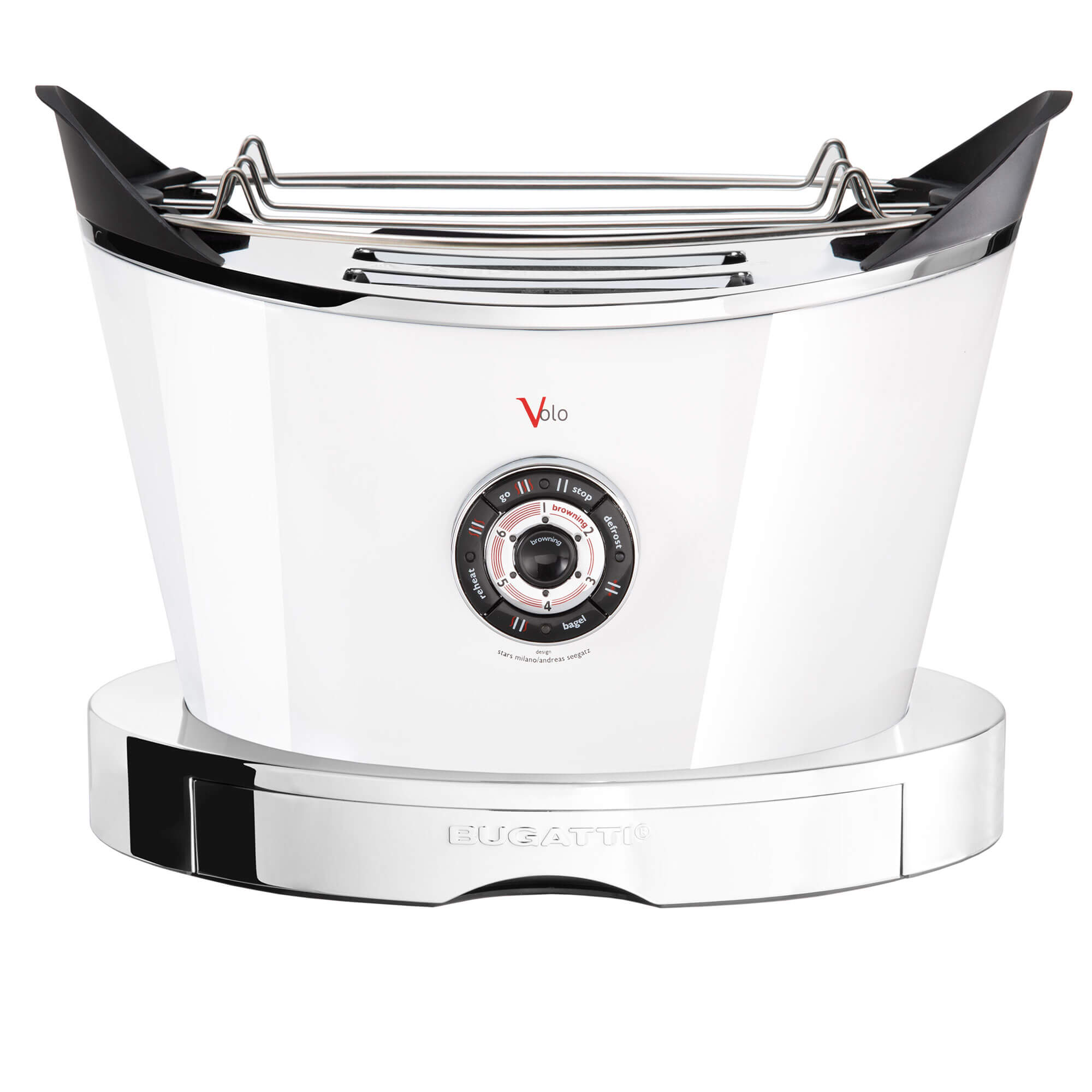 Bugatti Volo Stainless Steel Toaster