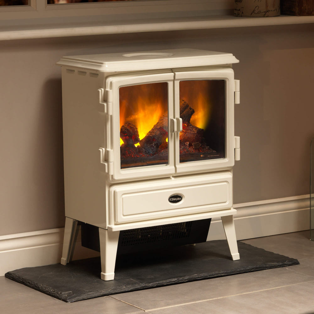 Dimplex 電気ストーブ ホワイト Dimplex Auberry White Optimyst Electric Stove | Housing Units