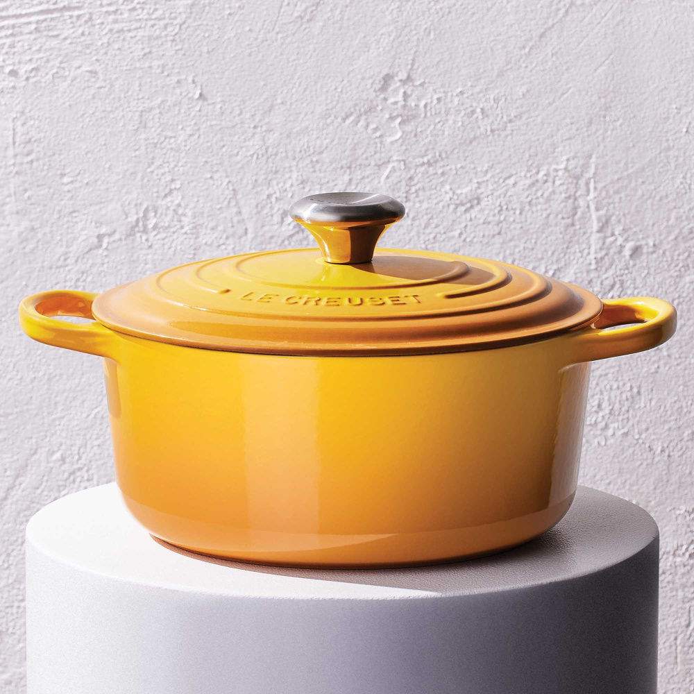 Le Creuset Signature Cast Iron Nectar 24cm Round Casserole Dish