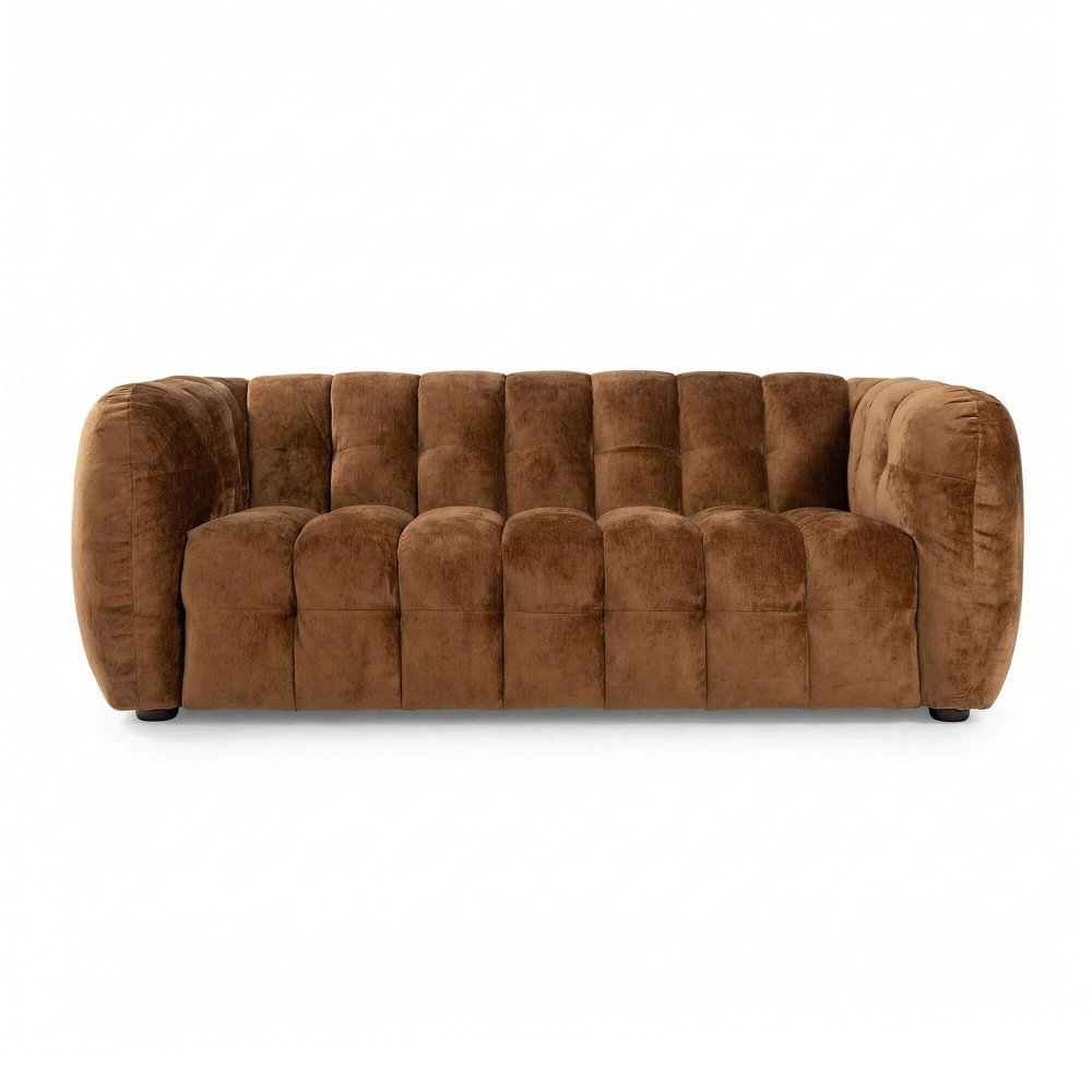 Rocco Bronze Fabric 2 Seater Sofa | Housing Units