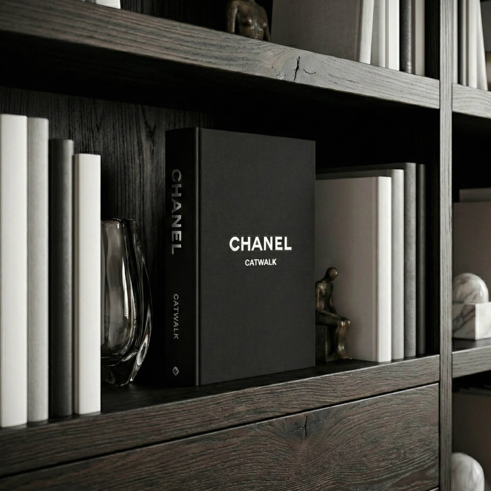 Chanel Catwalk Black Decorative Book | Housing Units