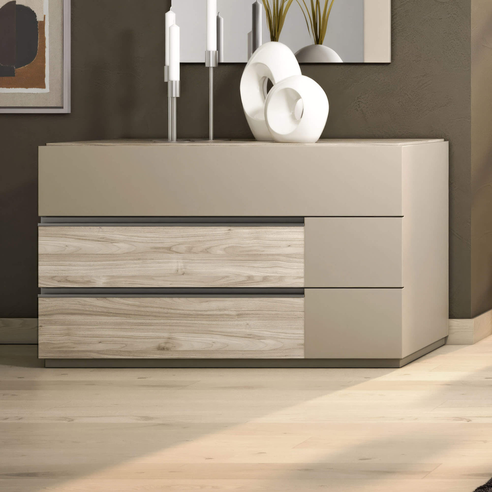 cream 3 drawer dresser Amazon.com: RoyalCraft Small 3 Drawer Dresser Set of 2, Beige Dresser for Bedroom, Wood Nightstand with Drawers, Modern Chest of Drawers for Closet, Living Room, Entryway : Home & Kitchen
