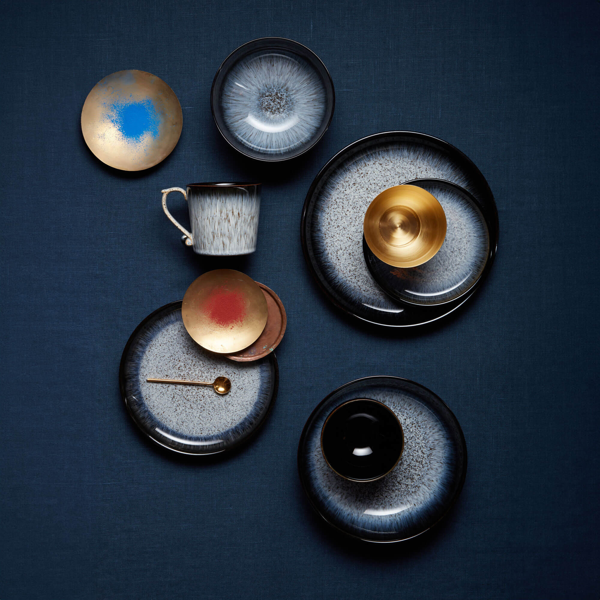 Denby Halo Coupe 12 Piece Dinner Set