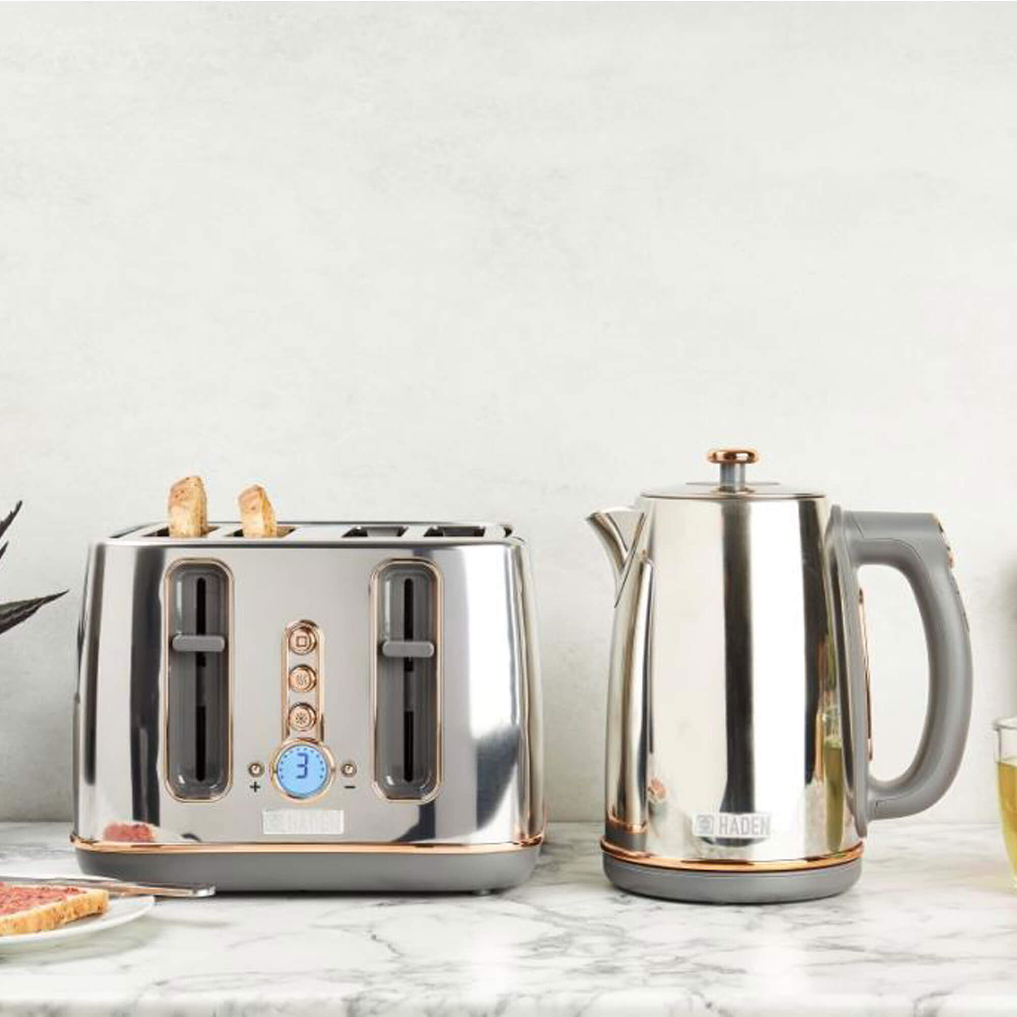 Haden Dorchester Chrome SL Toaster