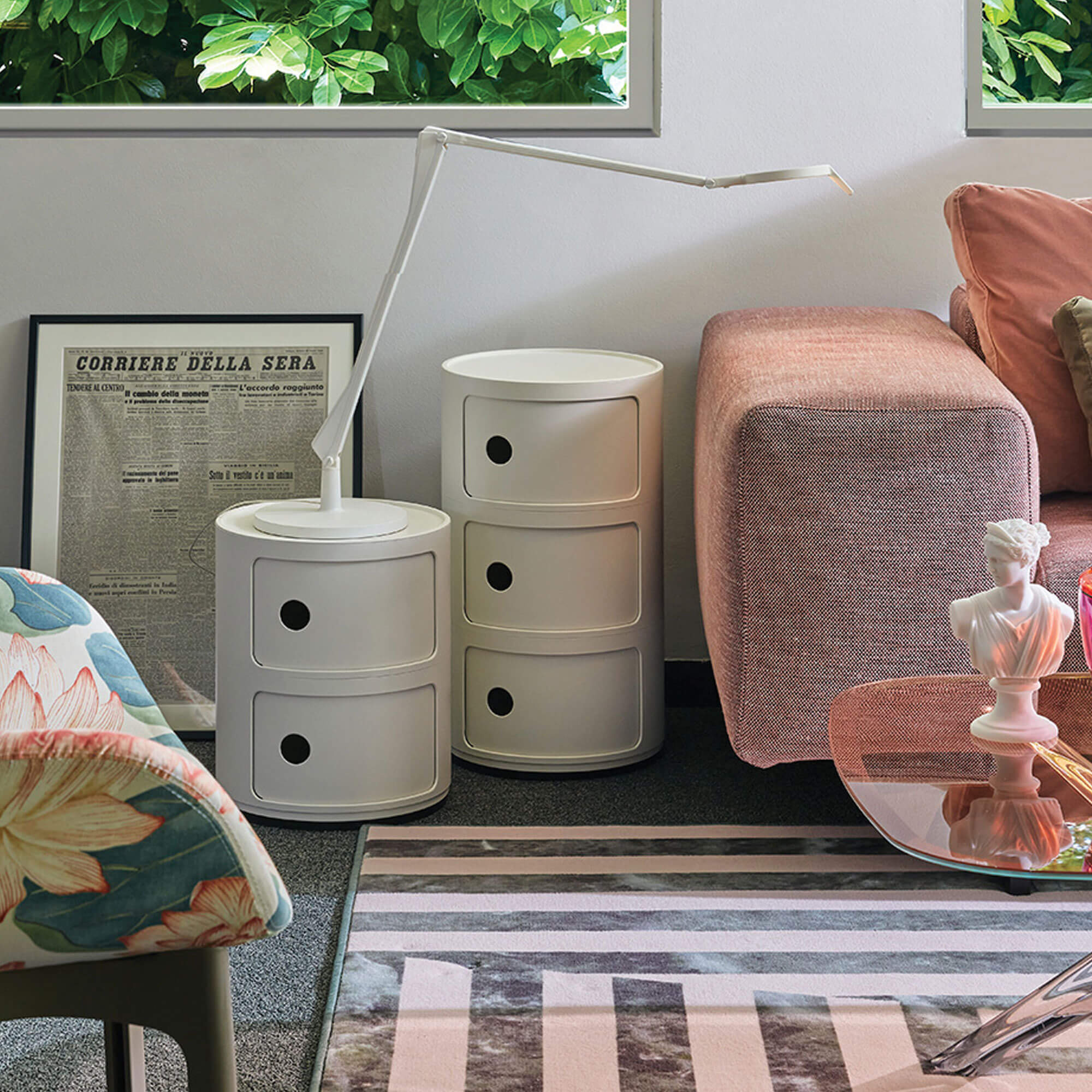 Drawer Kartell Componibili Comodino Comodino Kartell Contenitori