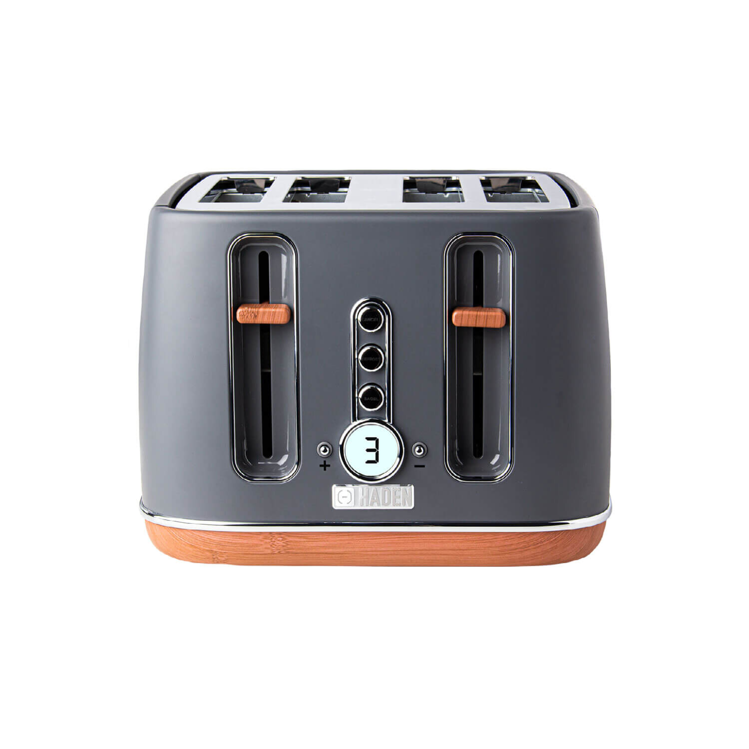 Haden Dorchester Slot Grey Toaster