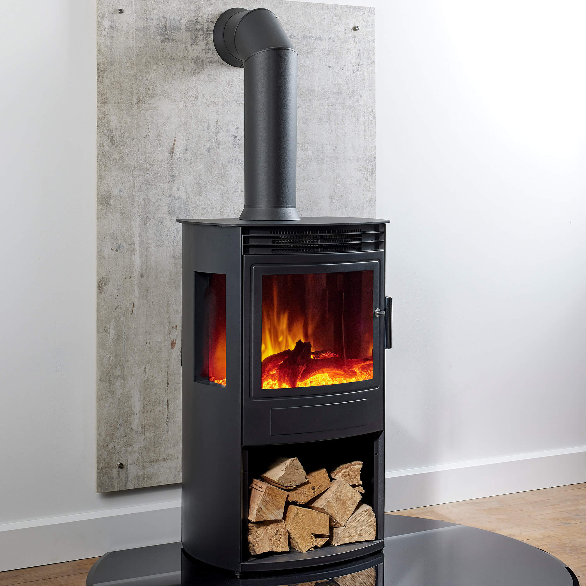 Stove Heater Electric Log Burner Effect Electric Wood Burner
