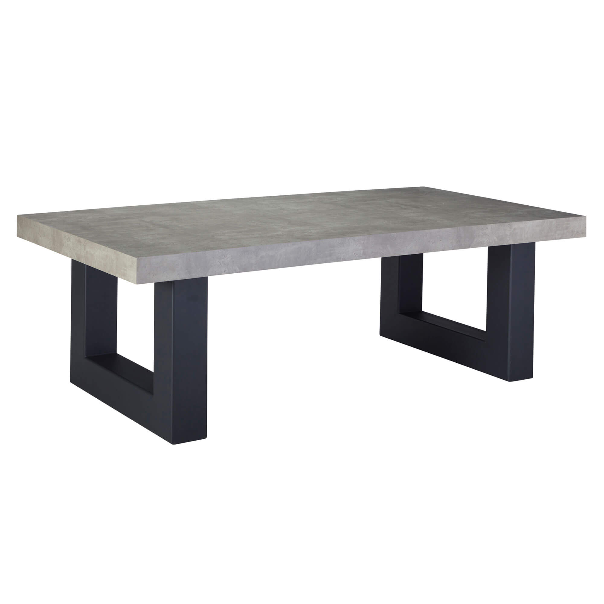 Ingrid Concrete-Effect 180cm Dining Table