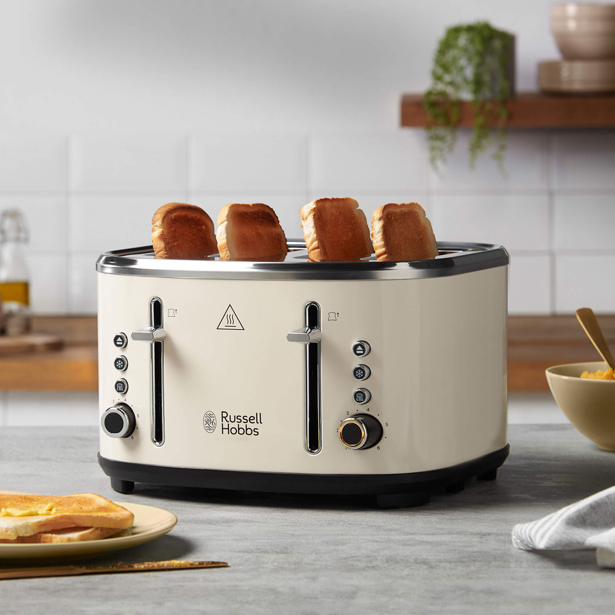 Russell Hobbs Stylevia Slice Cream Toaster
