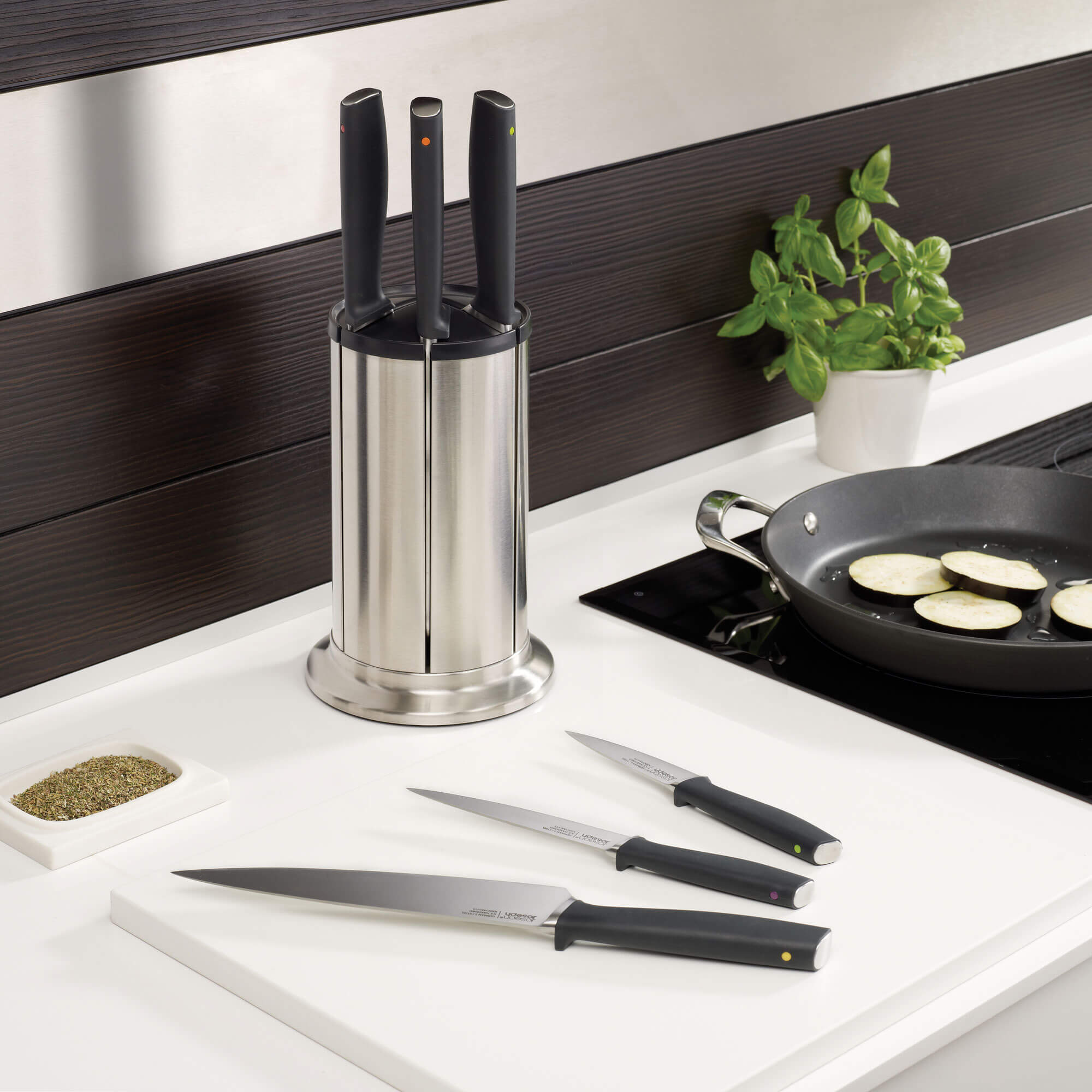 Joseph Joseph Elevate ナイフセット　回転スタンド付き Joseph Joseph Elevate ナイフセット 回転スタンド付き Elevate