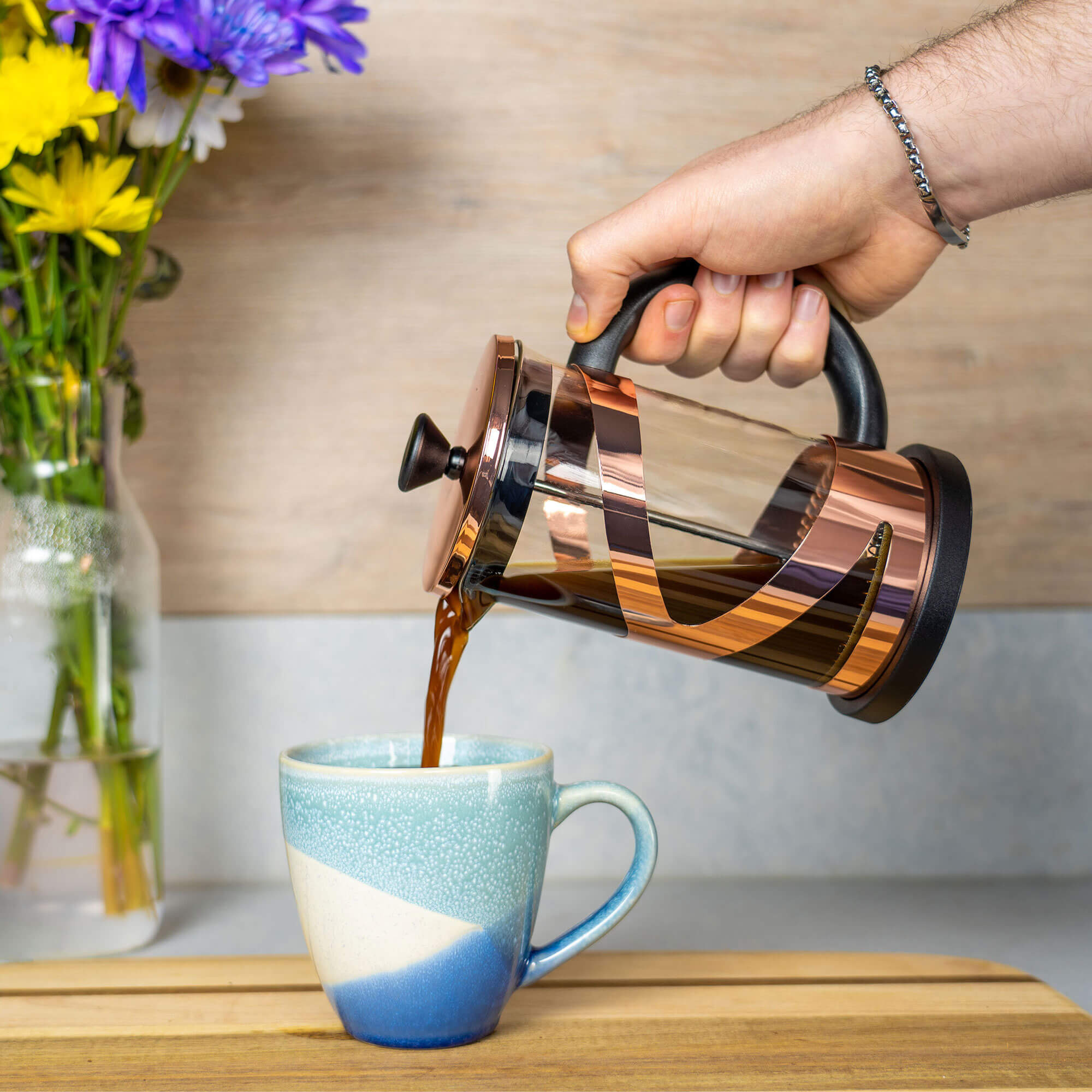 Grunwerg Classico Copper Cup Cafetiere