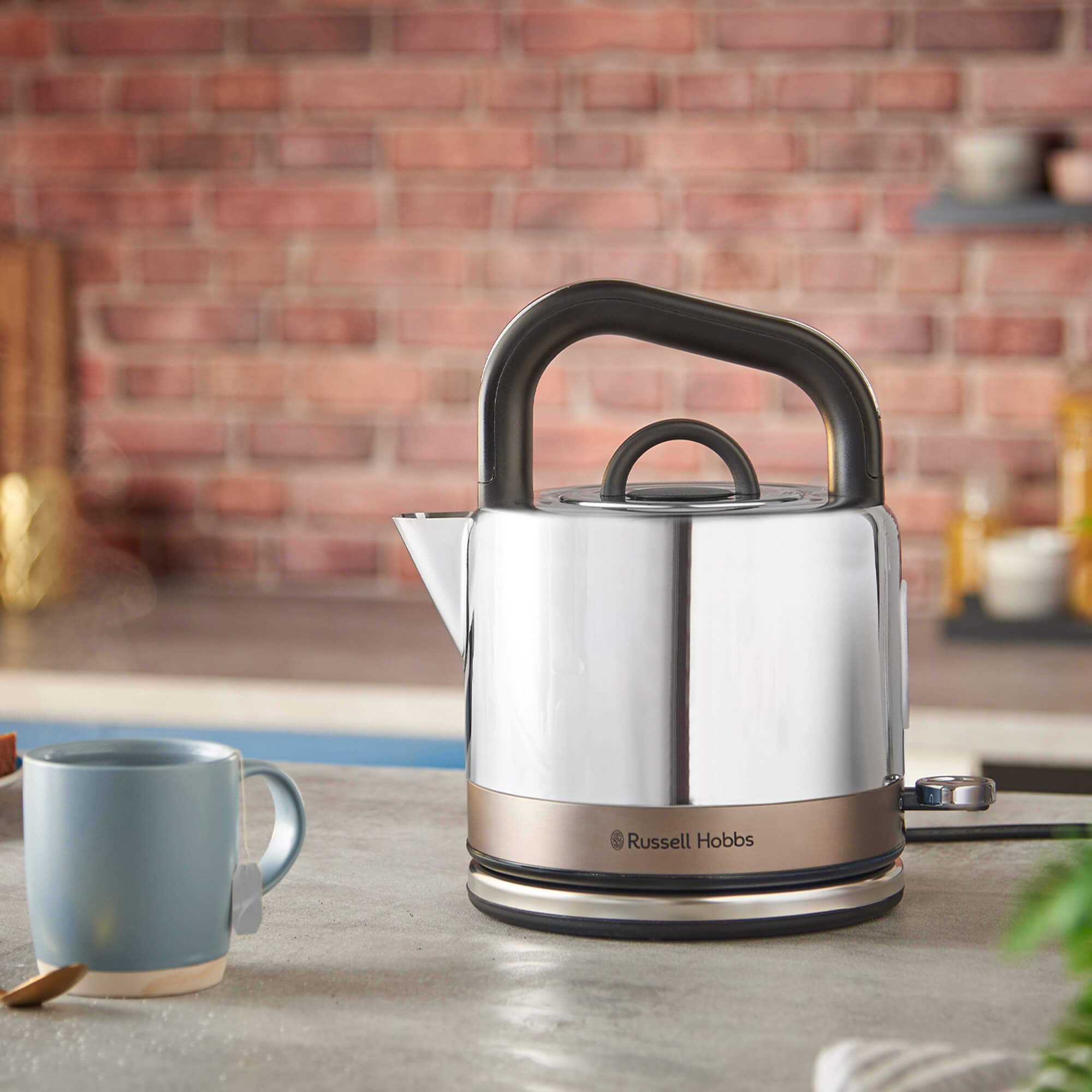 Russell Hobbs Light Grey Kettles Buy Russell Hobbs Luna Quiet Boil