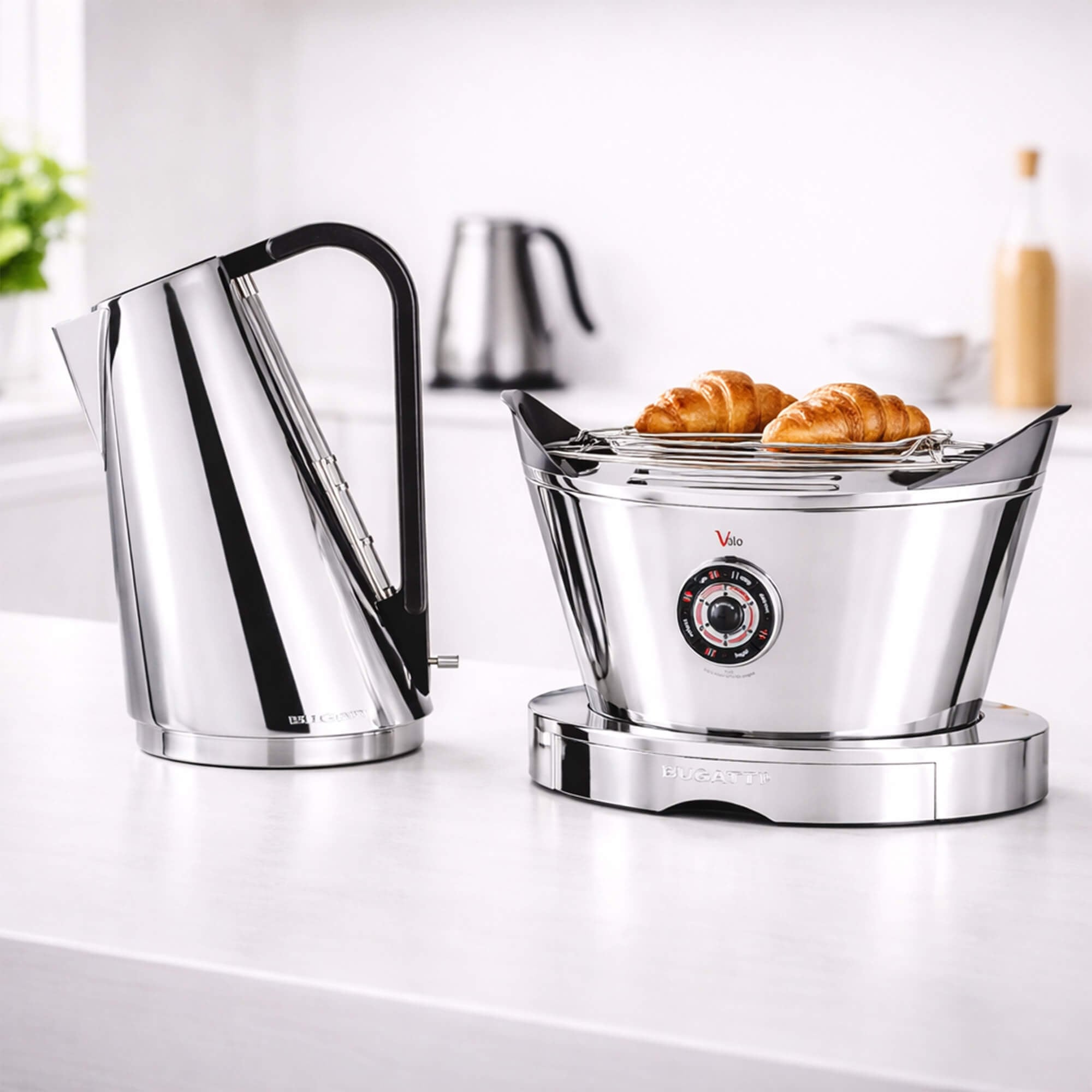 Bugatti Vera Steel Kettle & Volo Toaster | Housing Units