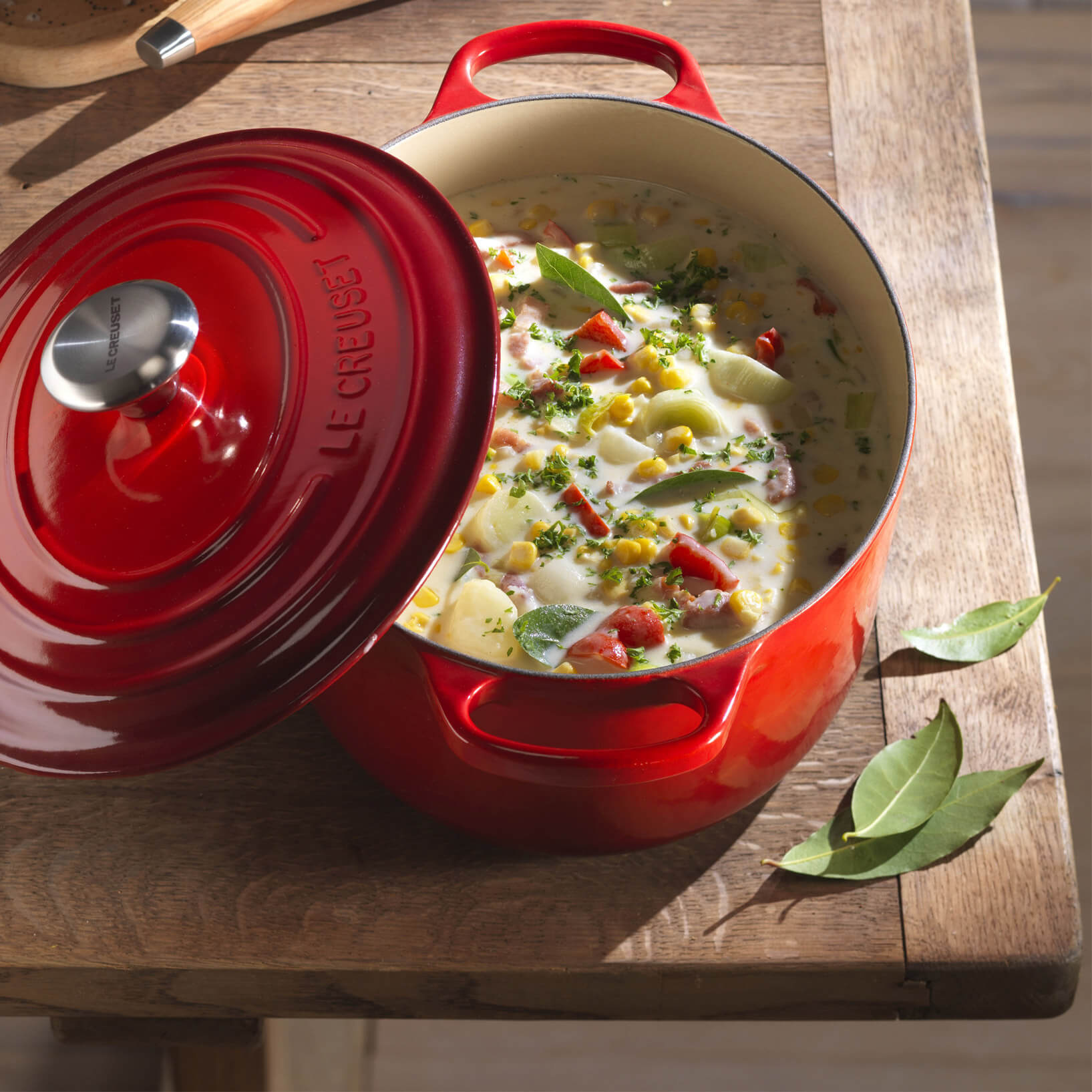 Le Creuset Cast Iron Cerise Oval 29cm Casserole Dish | Housing Units