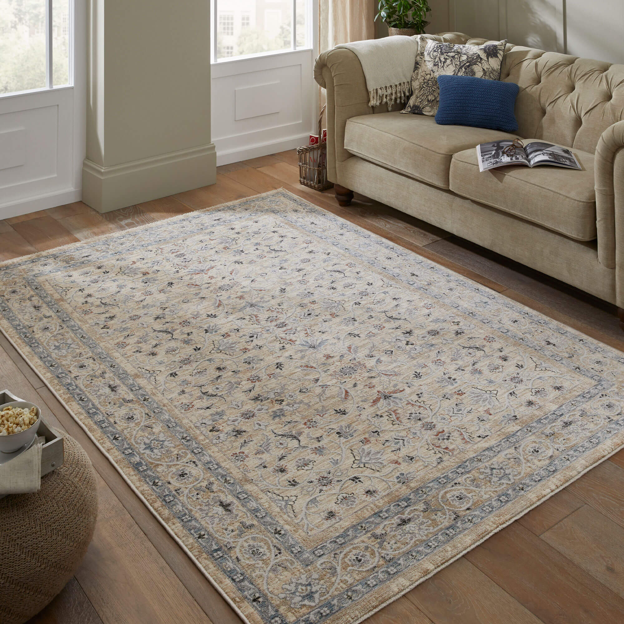 Legacy Cream 160cm x 230cm Rug | Housing Units